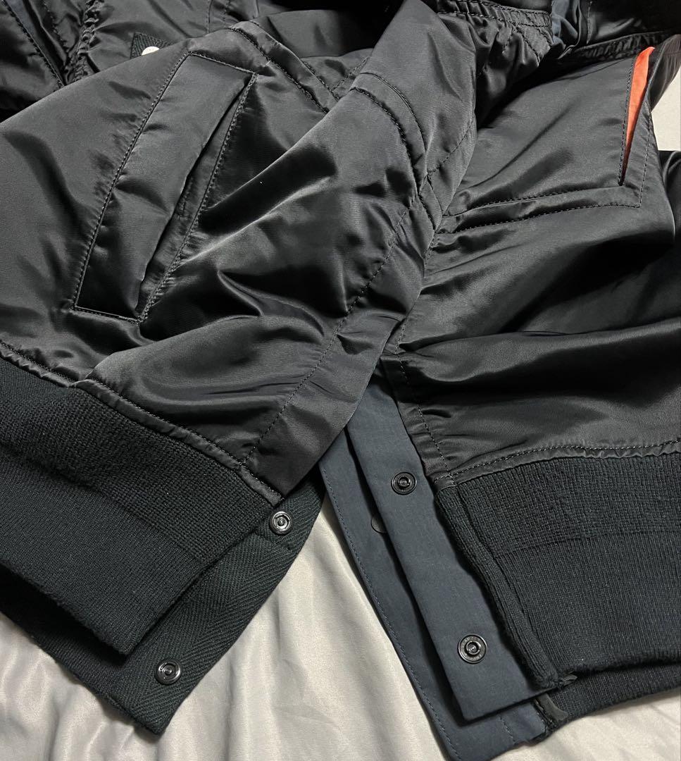 sacai サカイ Nylon Twill Blouson ma-1 ナイロン