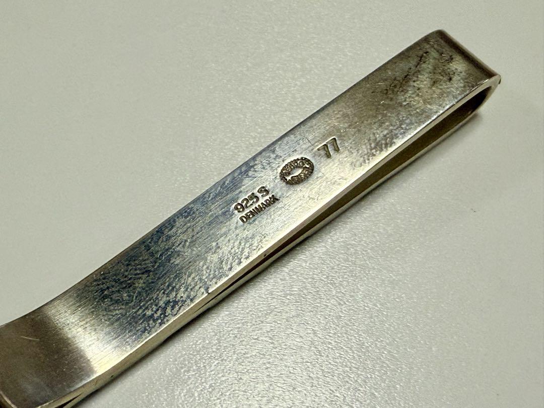 ジョージジェンセン ネクタイピン&カフスセット 保存箱付き シルバー925