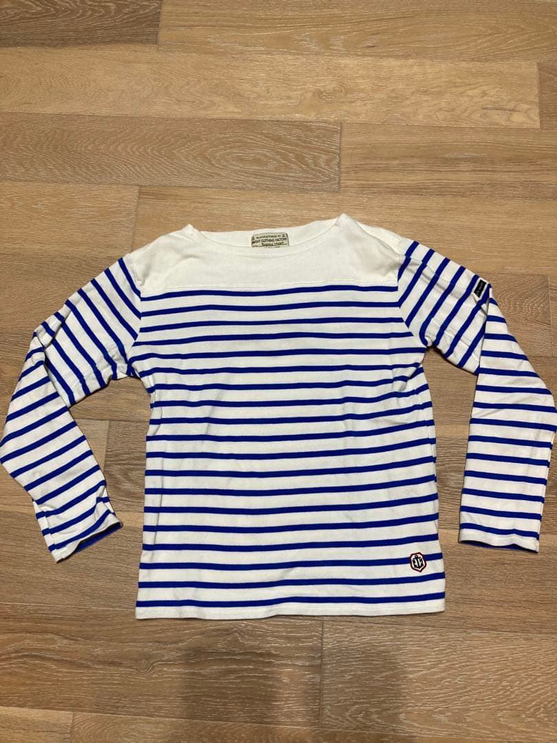 Beams Heart ストライプ　長袖Tシャツ