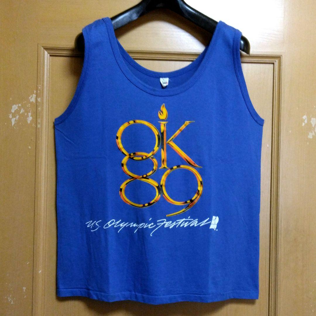 80s ビンテージ USA製 オリンピック Olympic タンクトップ