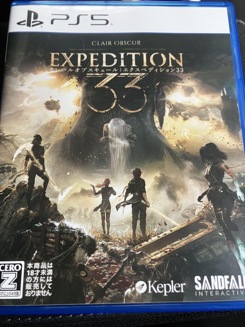 クレールオブスキュール　EXPEDITION33 エクスペディション33 ps5
