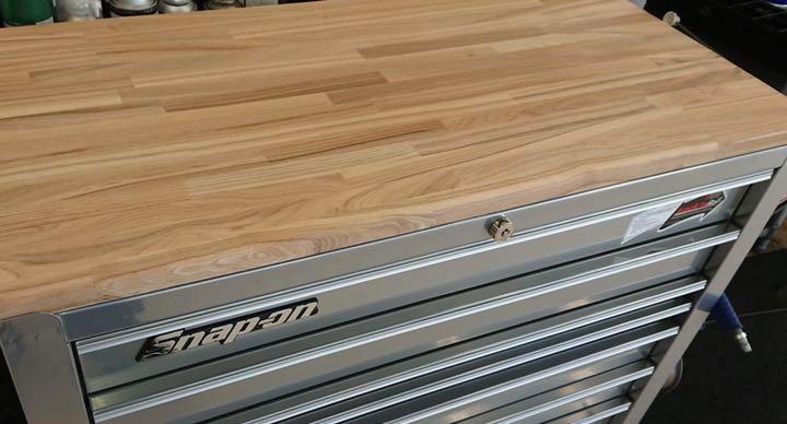 スナップオン 工具箱用 ウッドトップ タモ材 KRH4210 KRH4107