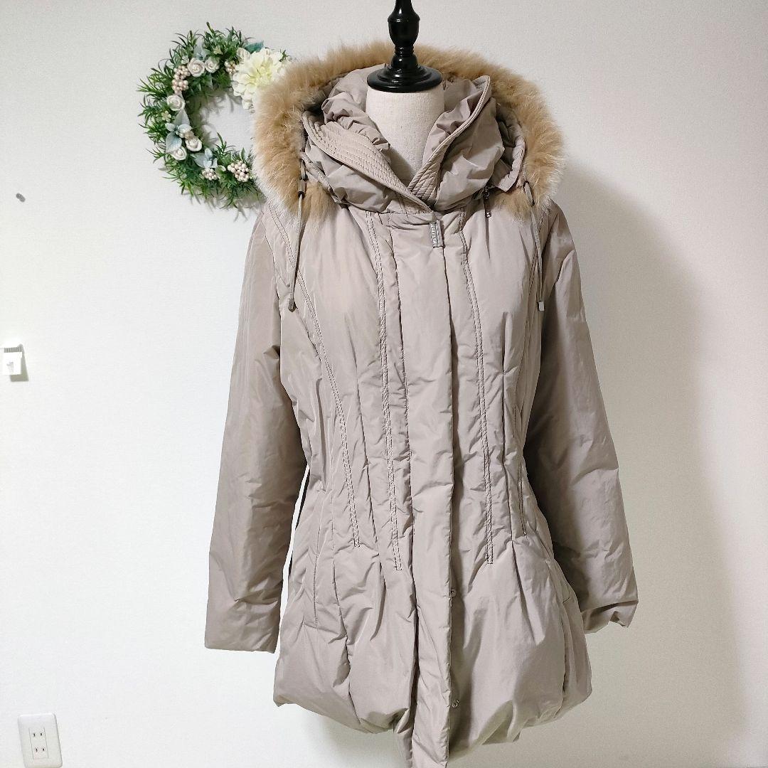 極美品✨バルマン 3way  ベルト付きダウンコート フォックスファー Ｌサイズ