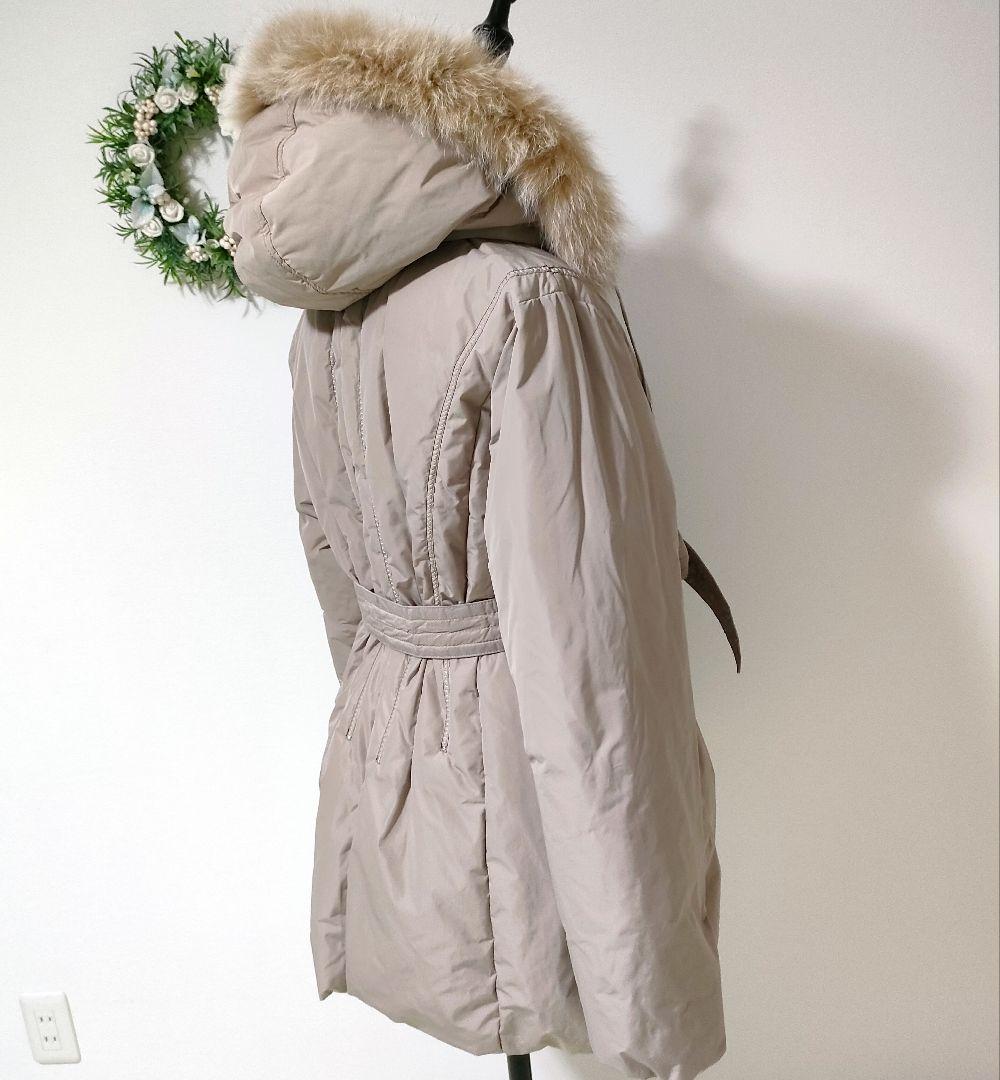 極美品✨バルマン 3way  ベルト付きダウンコート フォックスファー Ｌサイズ