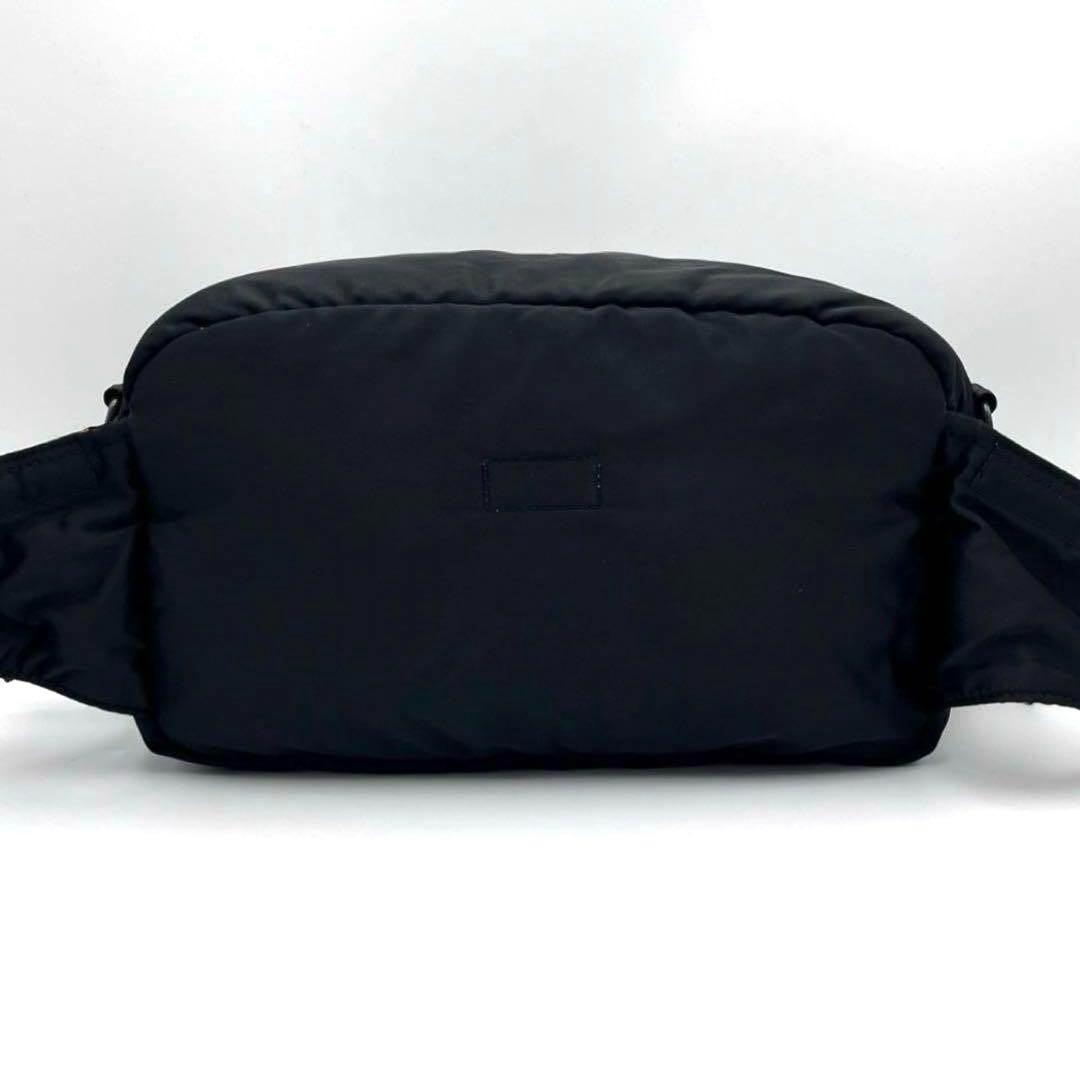 超人気【極美品】ポーター タンカー PORTER ウエストバッグ ブラック 極美品 ポーター タンカー 2way ウエストバッグ ブラック