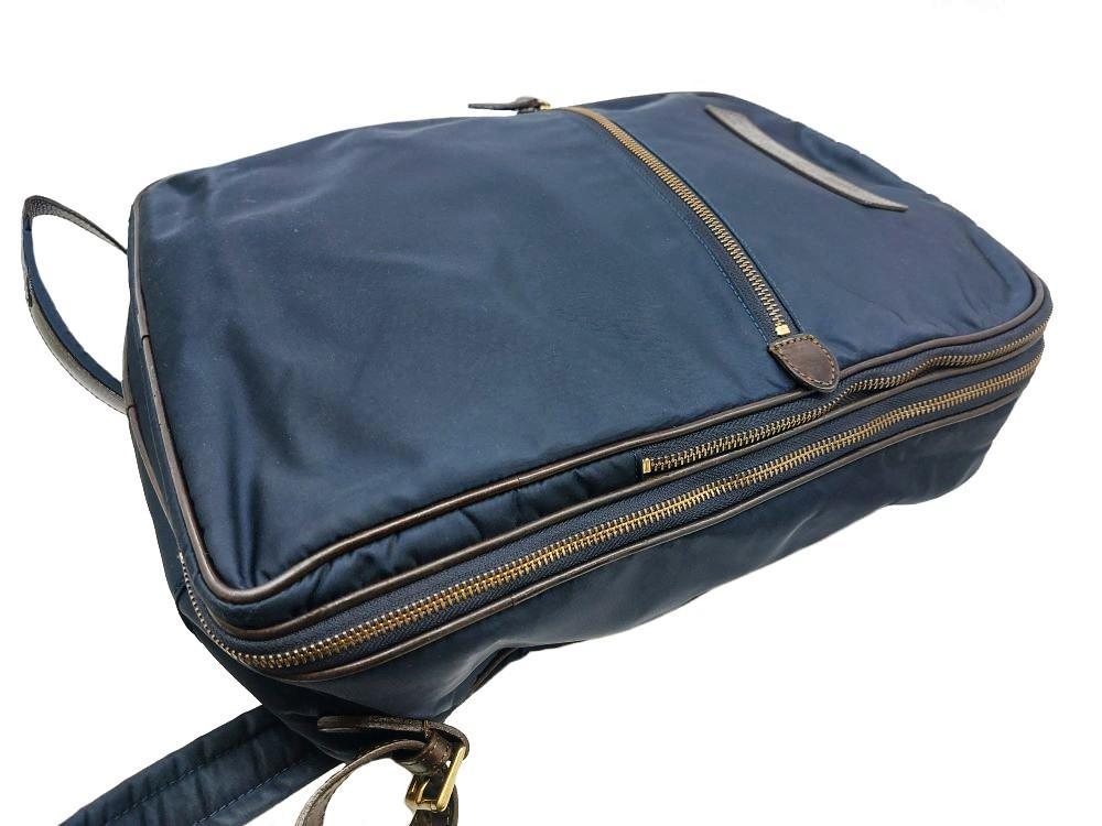 超美品！Felisi【フェリージ】19-26 ナイロン×レザー バックパック