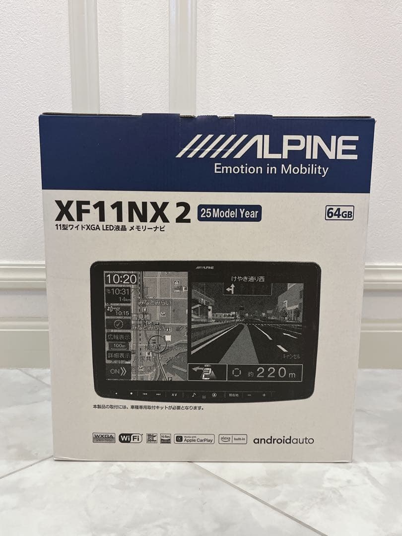 ③ ALPINE XF11NX2 2025年モデル 11型ワイド メモリーナビ