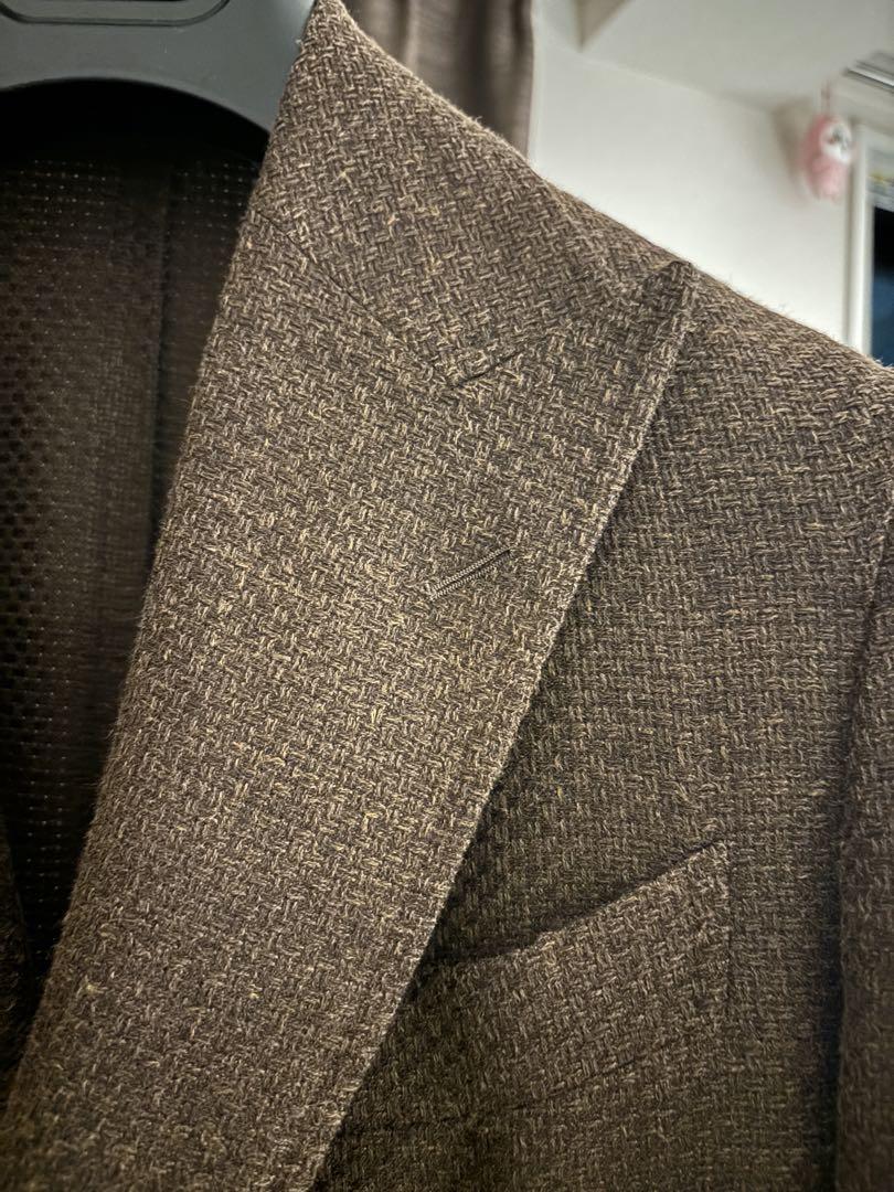 Sato tailor wool silk linenジャケット