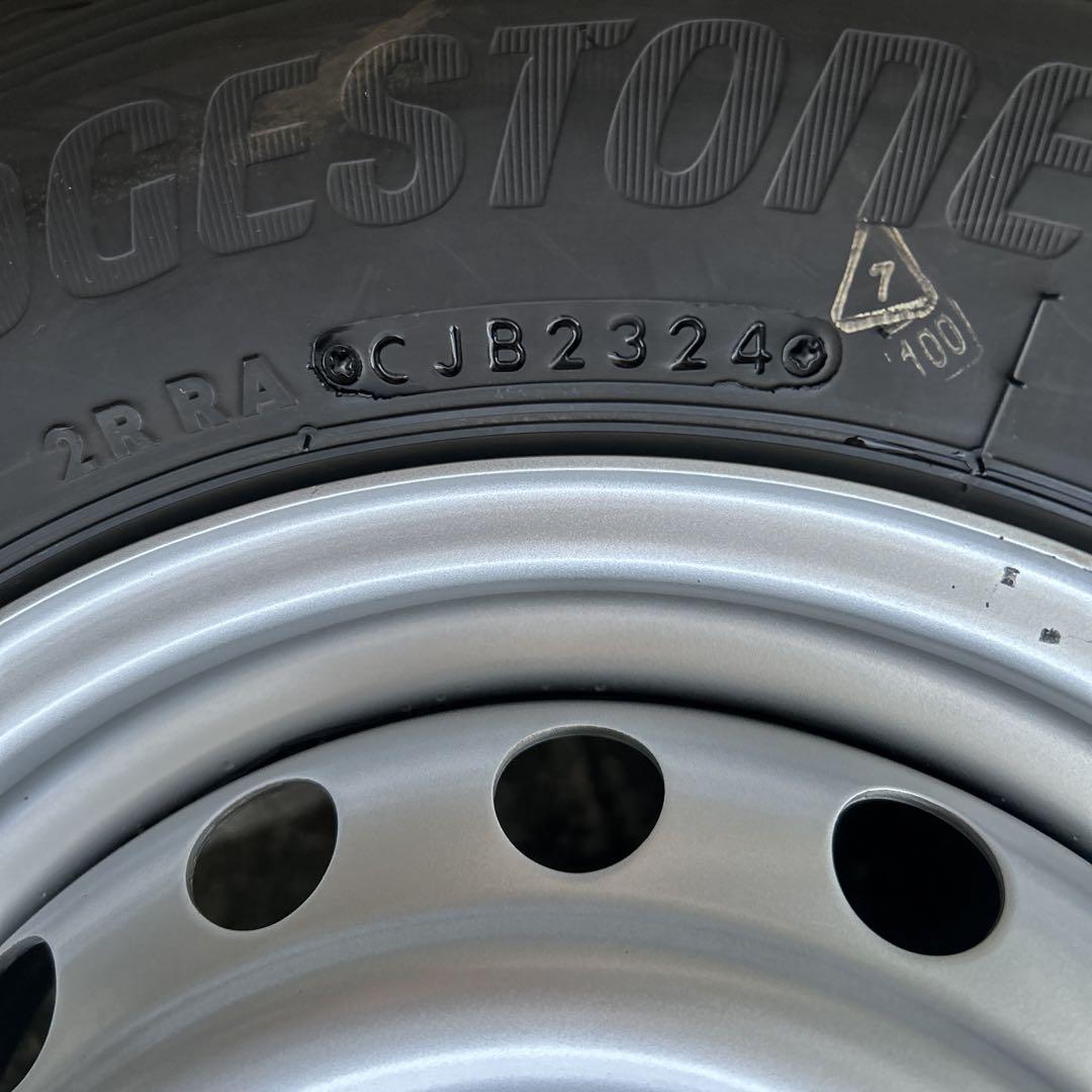ブリヂストン 145/80R12 タイヤ ホイールセット 12インチ