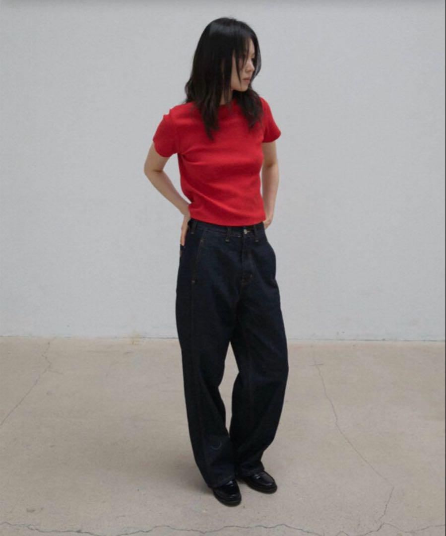 OHOTORO Wide Stitch Jeans S long