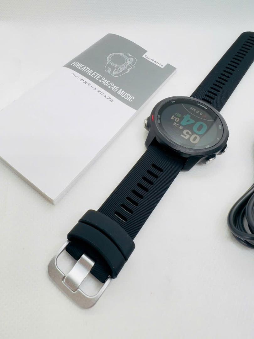 【美品】Garmin ForeAthlete 245 Music (6053)