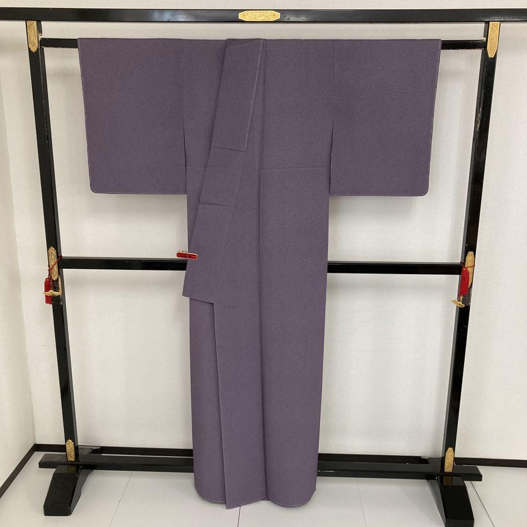 人気商品 重要無形文化財 正絹 証紙付き 作家物 八貴宝 伊勢型 江戸小紋 着物・浴衣