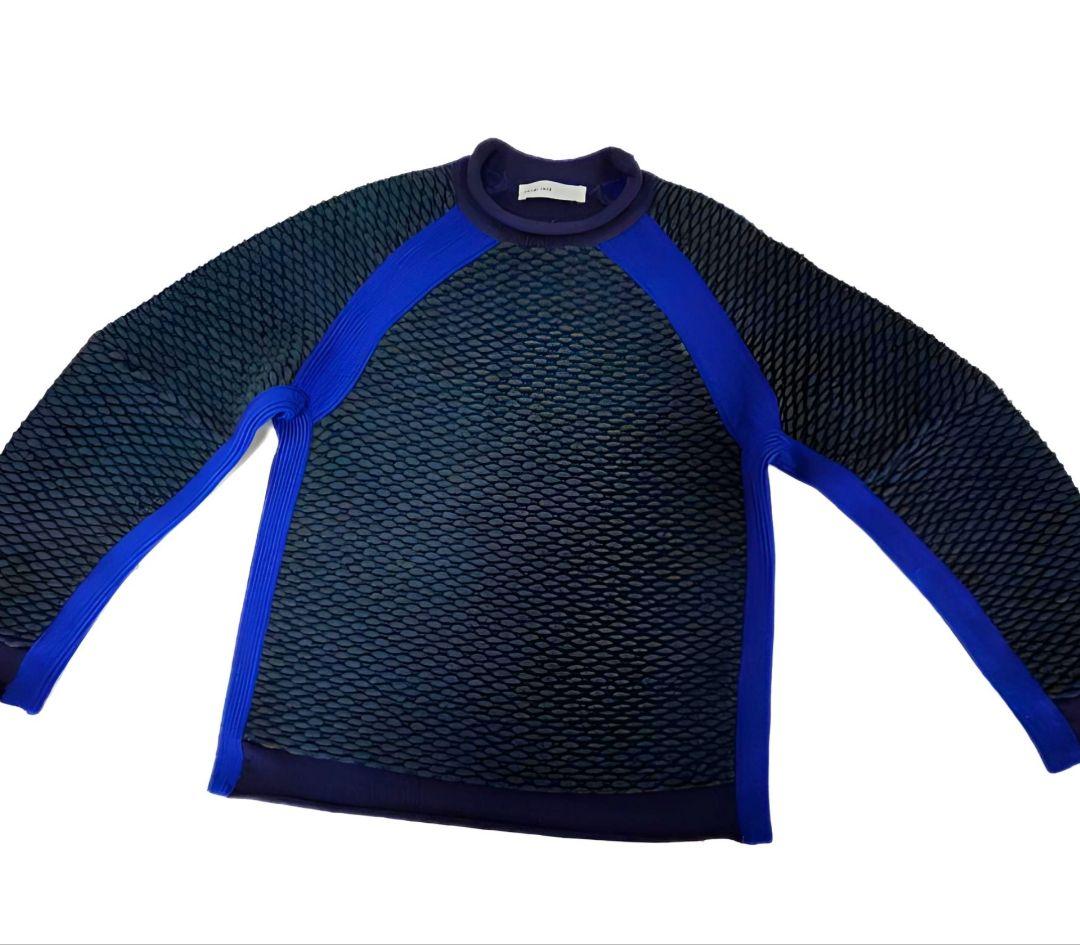 sacai luck （サカイラック）ジャガードポップコーン ニット セーター