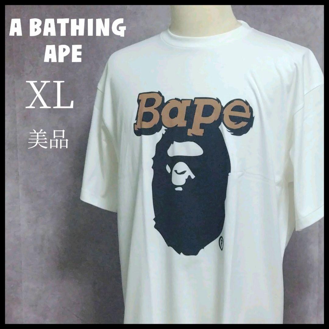 A BATHING APE Tシャツ　Bape　センターロゴ　極美品　XLサイズ