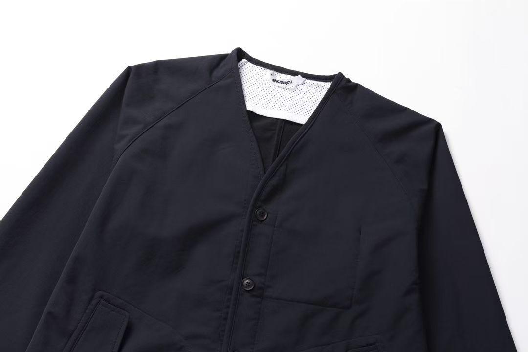 新品 ナナミカ L アルファドライカーディガン 黒nanamica