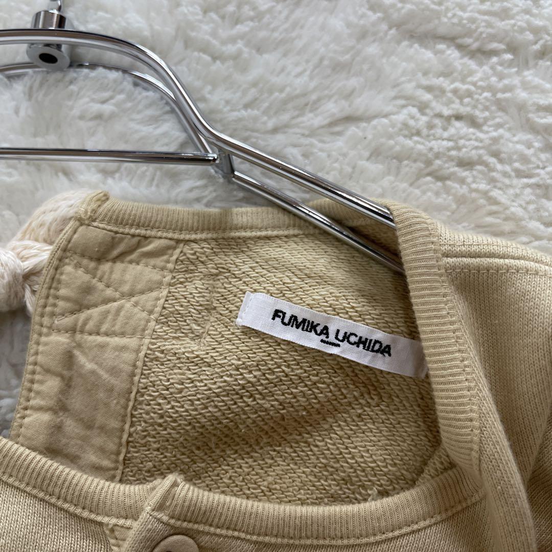フミカウチダ｜BACK OPEN SWEAT TOP 定価37400円　美品