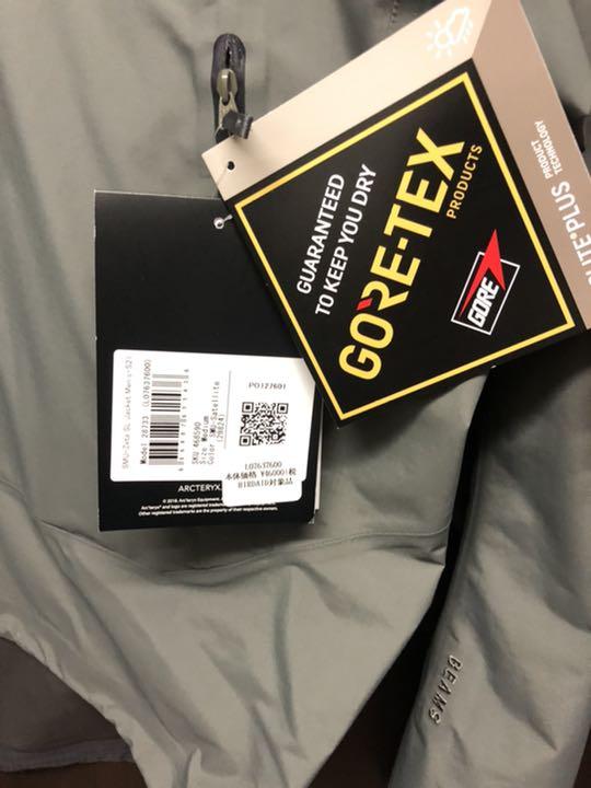 ARC'TERYX 別注 新品未使用 LgTkl-m66952514882 ゼータsl ビームス 正規品新作