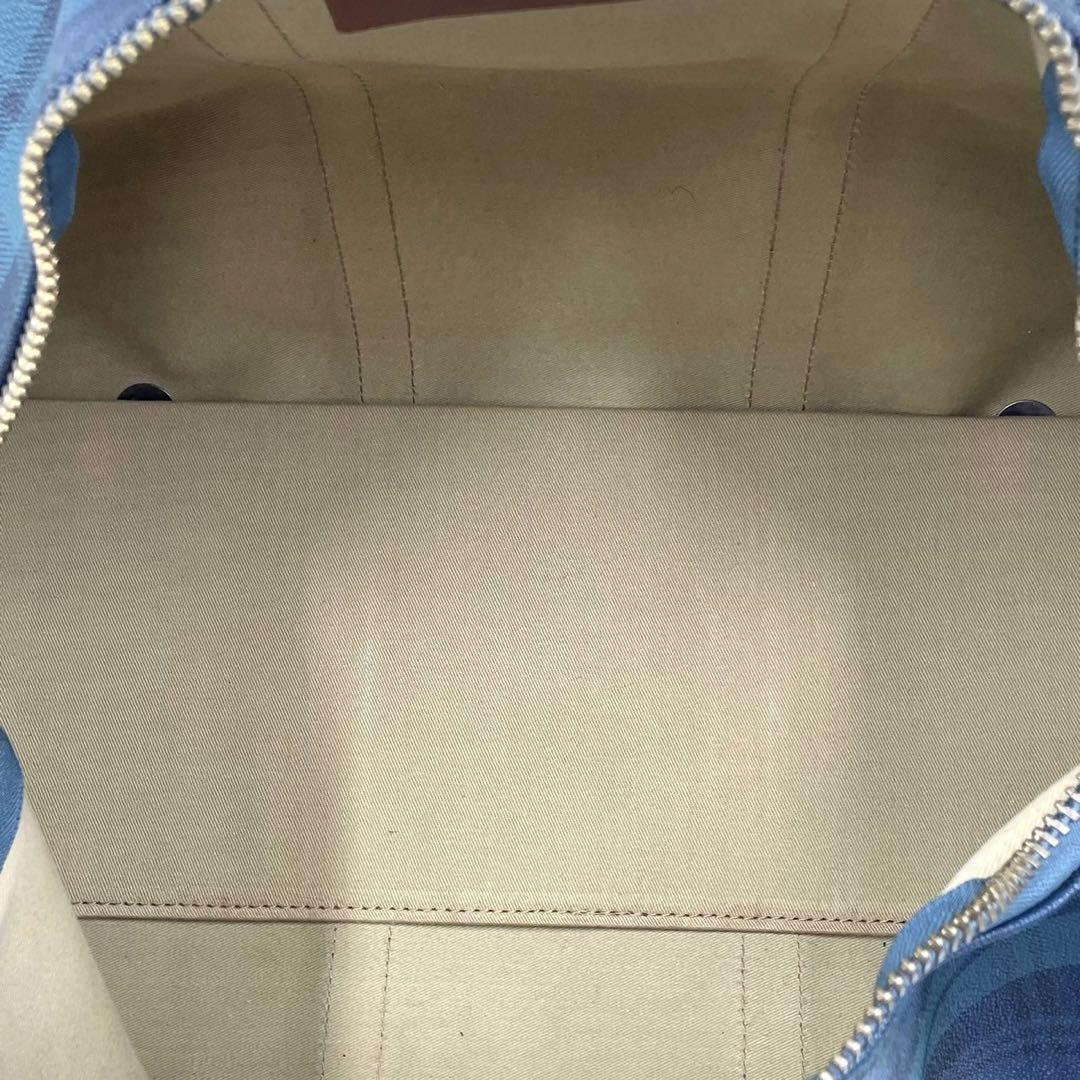 Polo ralph lauren 2way ボストンバッグ チェック 大容量
