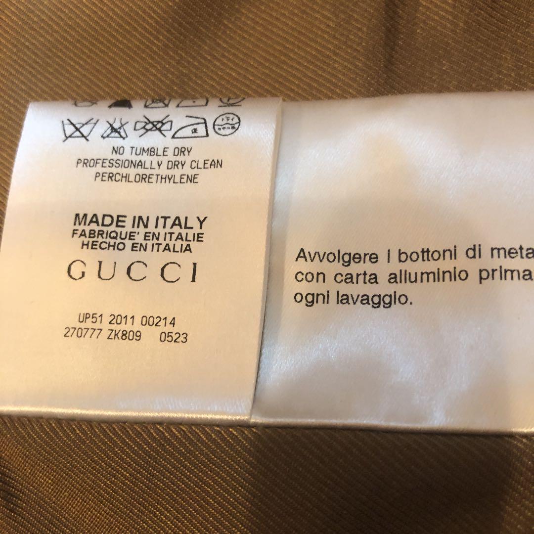 GUCCI カーキ ジャケット
