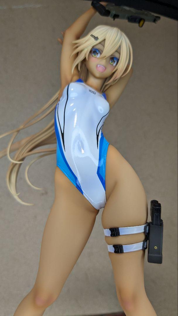 水泳部のコウハイちゃん 青色ラインの水着Ver. 1/7 ARMS NOTE