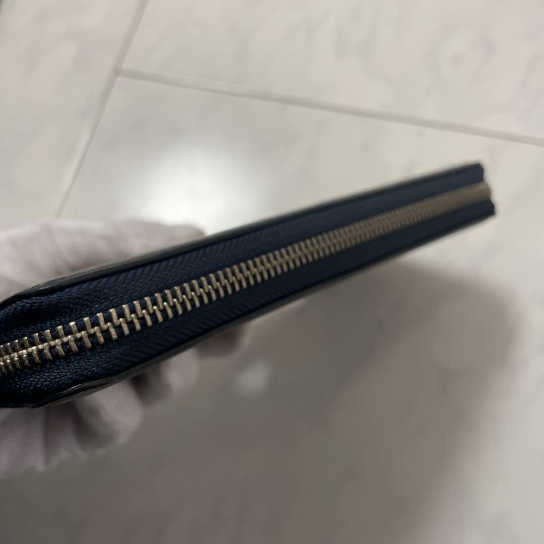 【新品未使用】POLO RALPH LAUREN 羊革 ラウンドファスナー長財布
