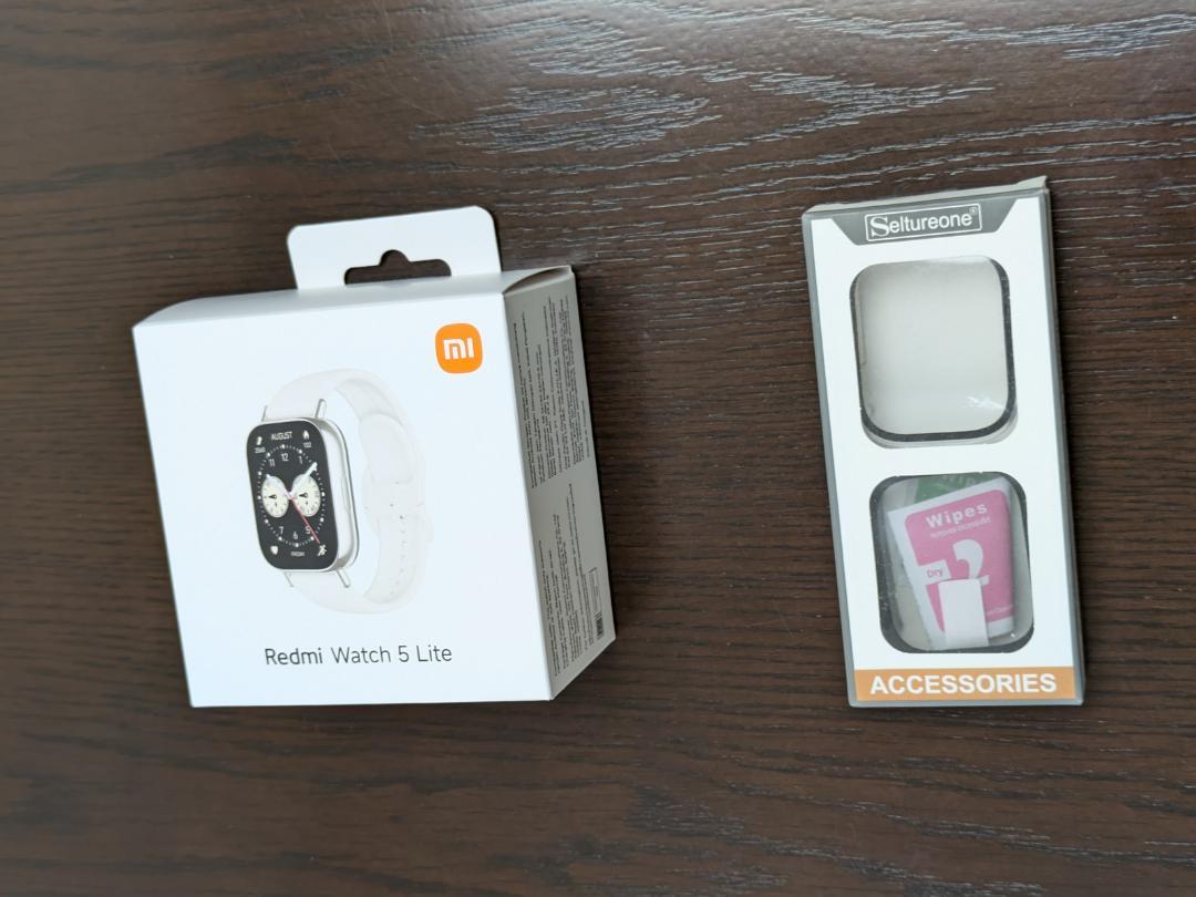 Xiaomi「ReadmiWatch 5 Lite」 保護ケース付き