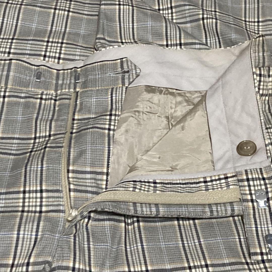 old agnes b homme ハーフパンツ グレンチェック 44 美品
