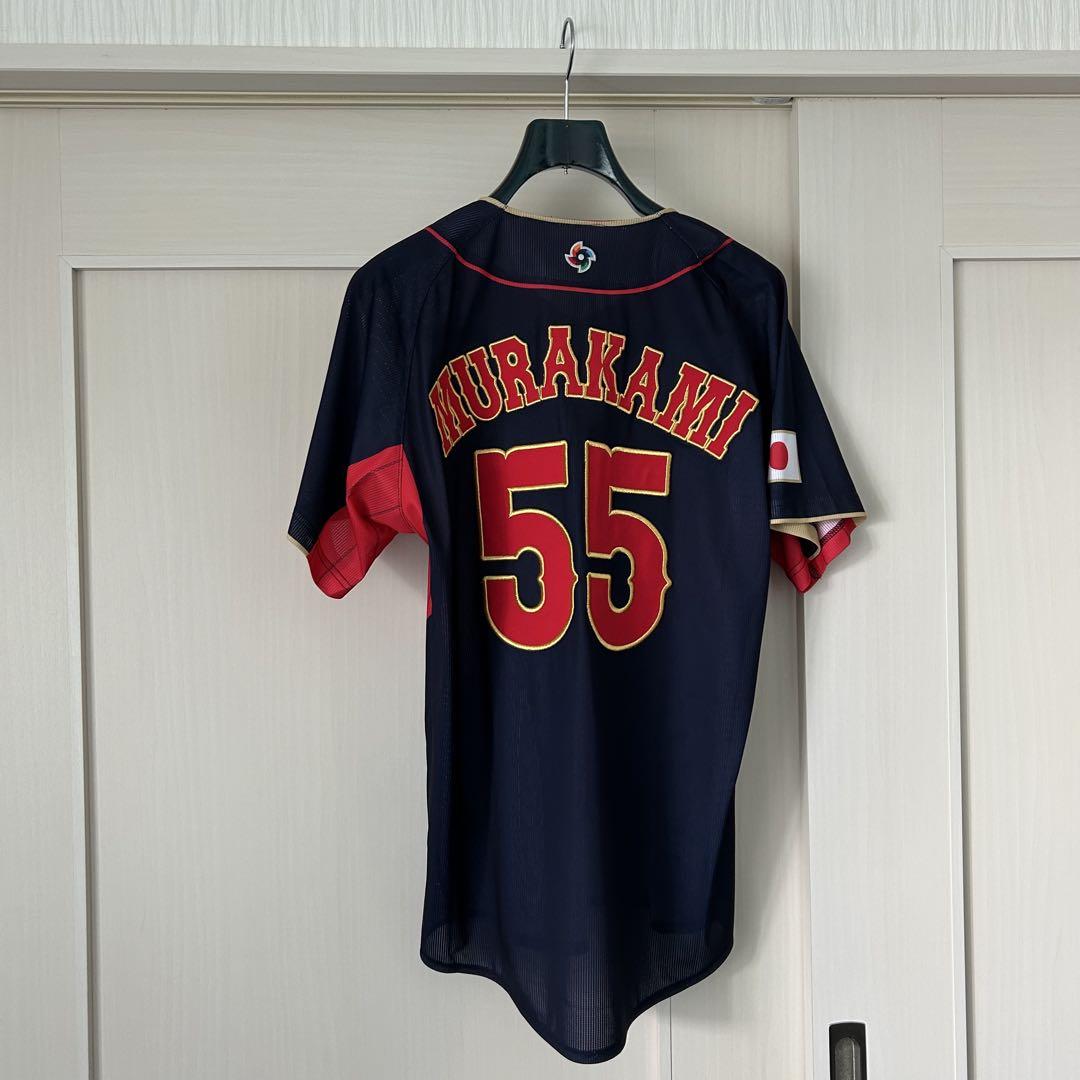 【正規品・Ｌサイズ】WBC 村上宗隆　侍ジャパン　レプリカユニフォーム ビジター