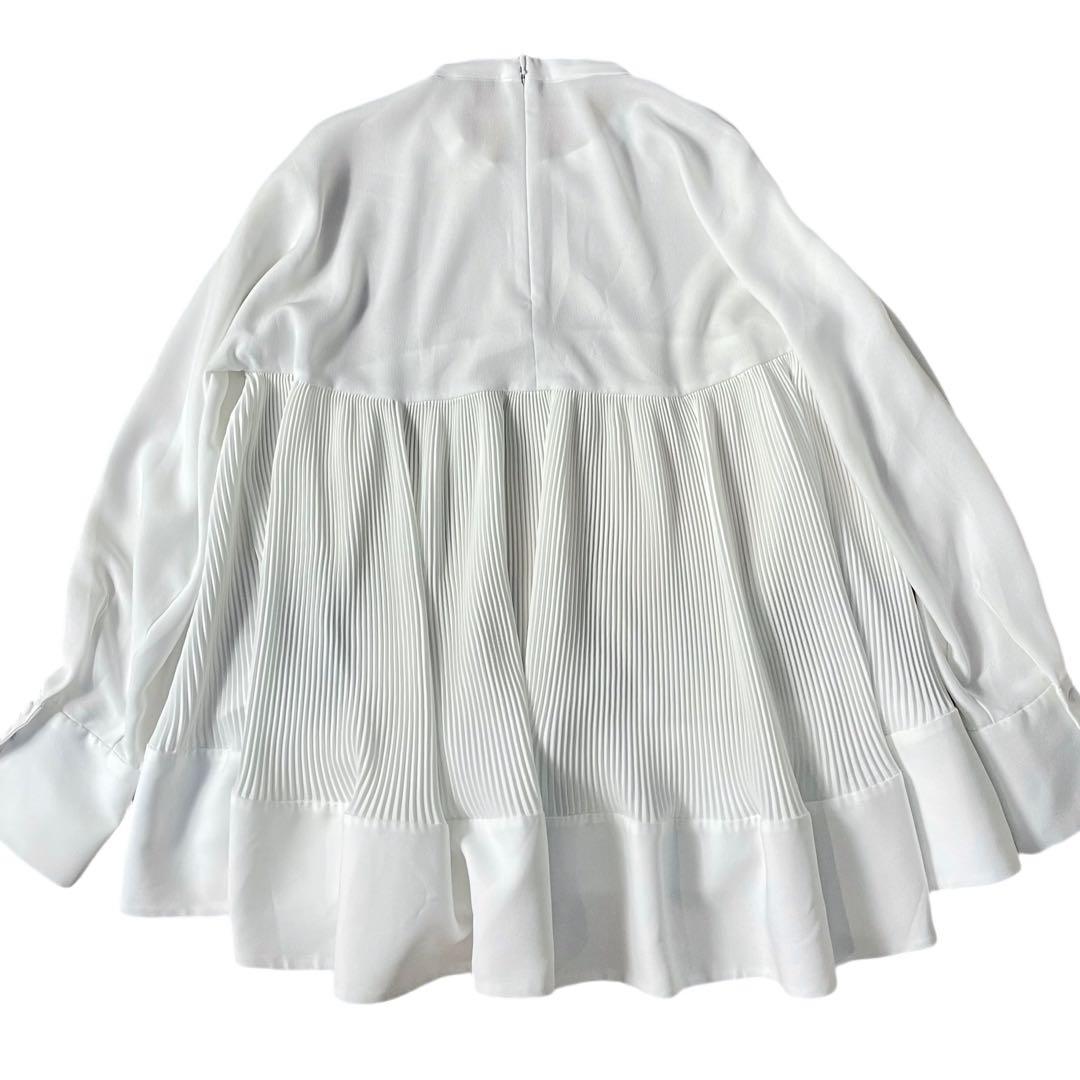 美品CELFORD プリーツチュニックブラウス