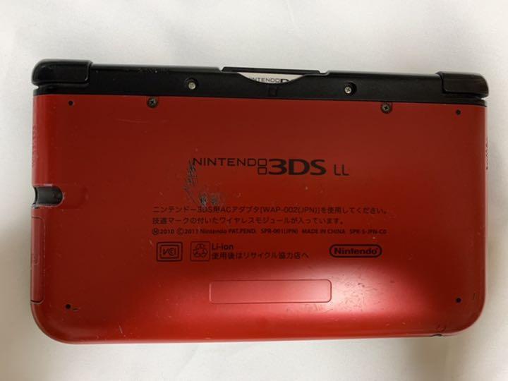 動作良好 LL レッドXブラック ItJlb-m66957223543 ニンテンドー3DS 正規店安い