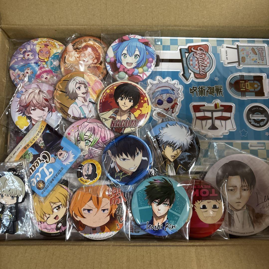 ノンジャンル アニメグッズ まとめ売り 鬼滅 ヒロアカ 銀魂 呪術