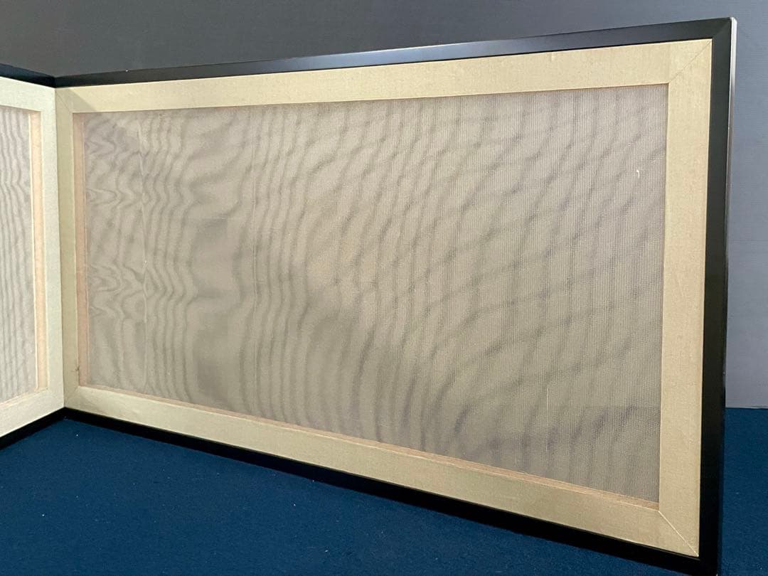 『母』 羽衣 紗張 淡々斎好 風炉先屏風 蓬春堂 江戸間 (818⑤)❣️割引 『母』 羽衣 紗張 淡々斎好 風炉先屏風 蓬春堂 江戸間 (818⑤)❣️割引