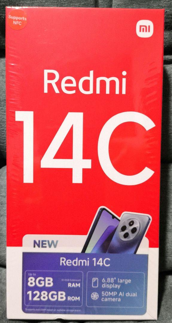 Redmi 14C 8GB RAM 128GB ROM ミッドナイトブラック