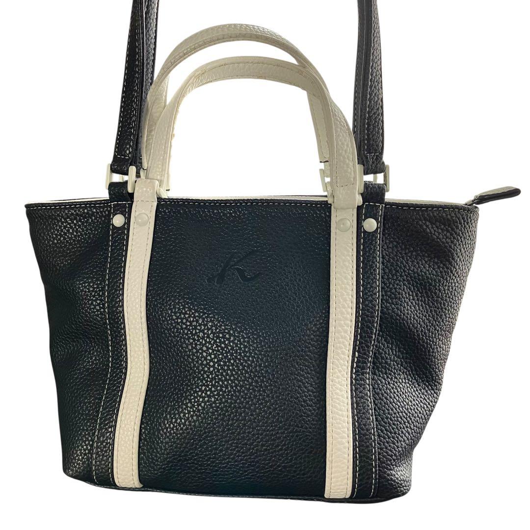 シボ革 ダブルハンドル