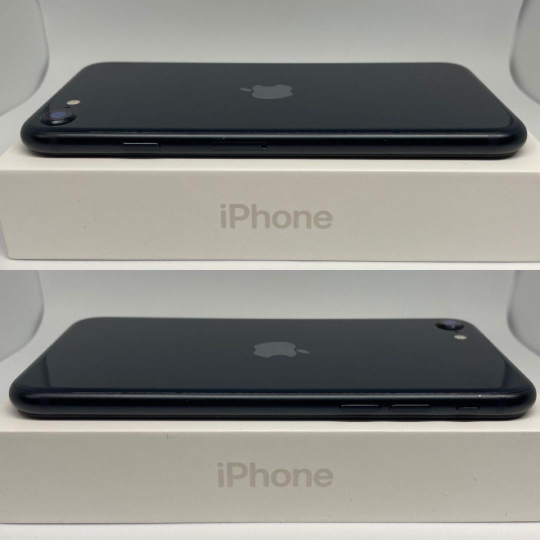 iPhoneSE3 128GB 新品バッテリー ミッドナイト SIMフリー