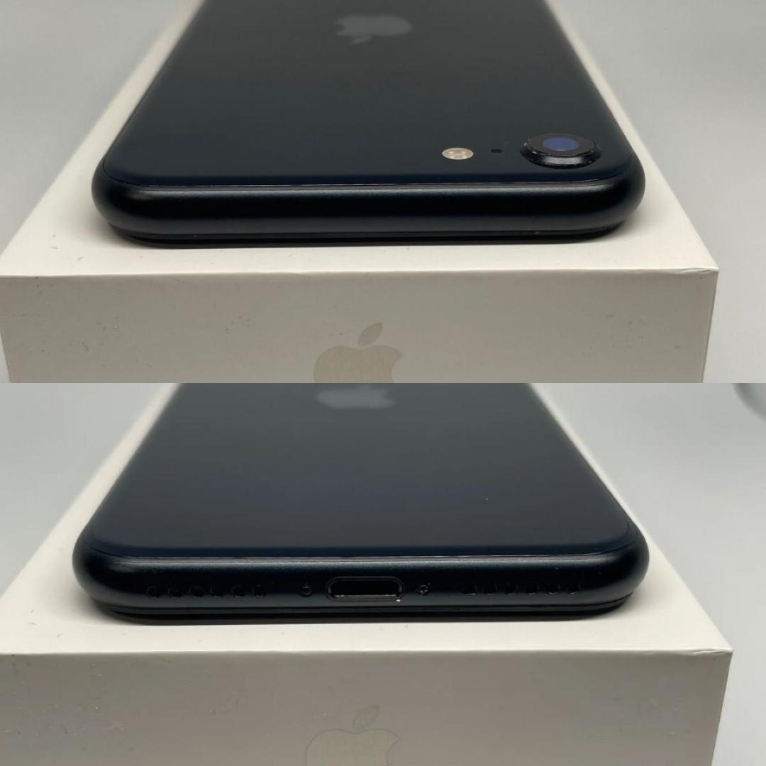 iPhoneSE3 128GB 新品バッテリー ミッドナイト SIMフリー