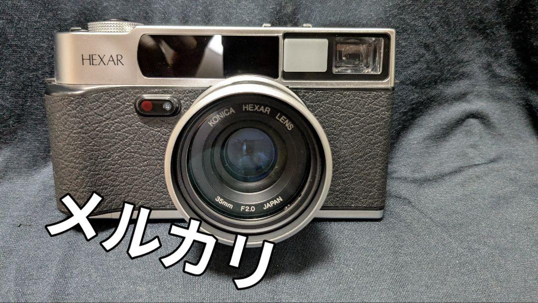 コニカ ヘキサー シルバー 極美品 カメラ フィルム