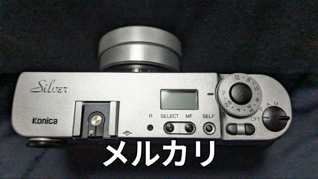 コニカ ヘキサー シルバー 極美品 カメラ フィルム