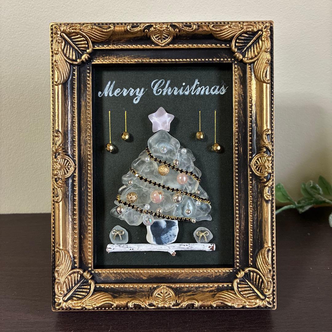 天然石アート シーグラスアート