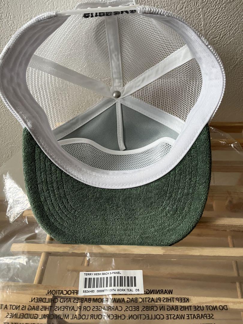 Supreme Terry Mesh Back 5-Panel 緑キャップ　帽子 激安通販 オンラインショップ】 Supreme Terry Mesh Back 5