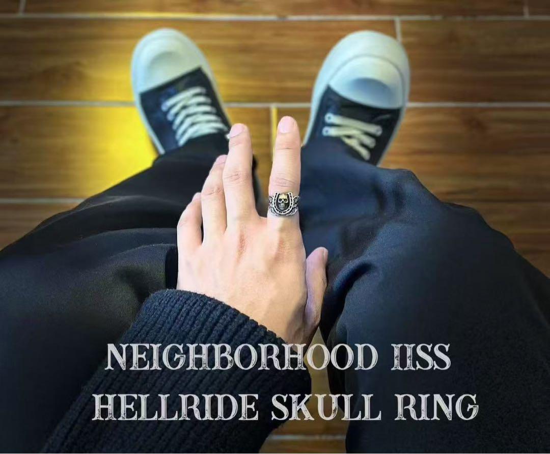 NEIGHBORHOOD CRAZY PIG 11SS スカルリング 19号