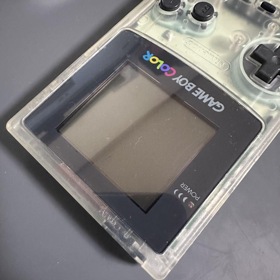 Nintendo 任天堂 ゲームボーイカラー クリア 本体