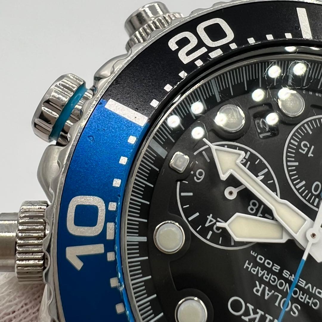 SEIKO セイコー V175-0AD0 プロスペックス　クロノグラフ デイト