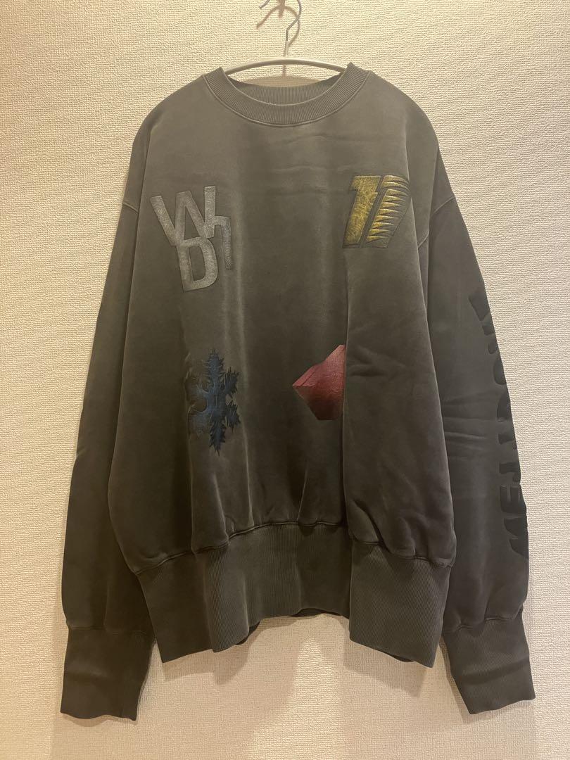 【関税込み】We11done イエロー コットン スウェットシャツ WE11DONE | AYIN