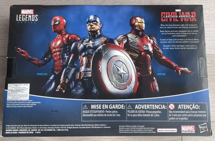 正規品格安 未開封 マーベルレジェンド キャプテンアメリカ シビルウォー スパイダーマン upJjh-m66966833578 新作登場2022