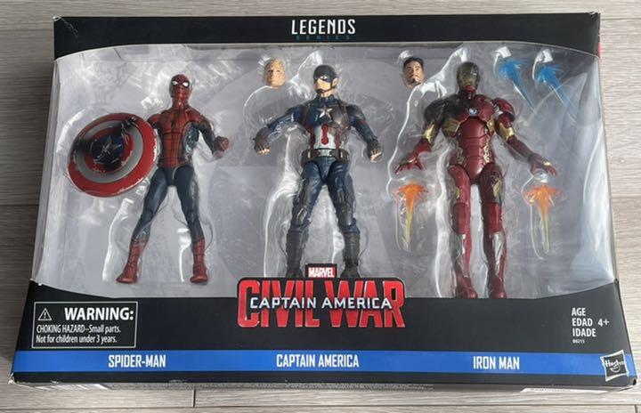 正規品格安 未開封 マーベルレジェンド キャプテンアメリカ シビルウォー スパイダーマン upJjh-m66966833578 新作登場2022