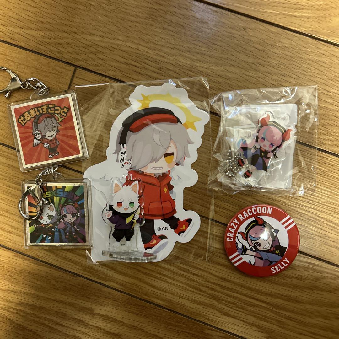 CR ローソン だるまいずごっど　Selly アクスタ　Selly集合ステッカー CR ローソン だるまいずごっどSelly アクスタSelly集合