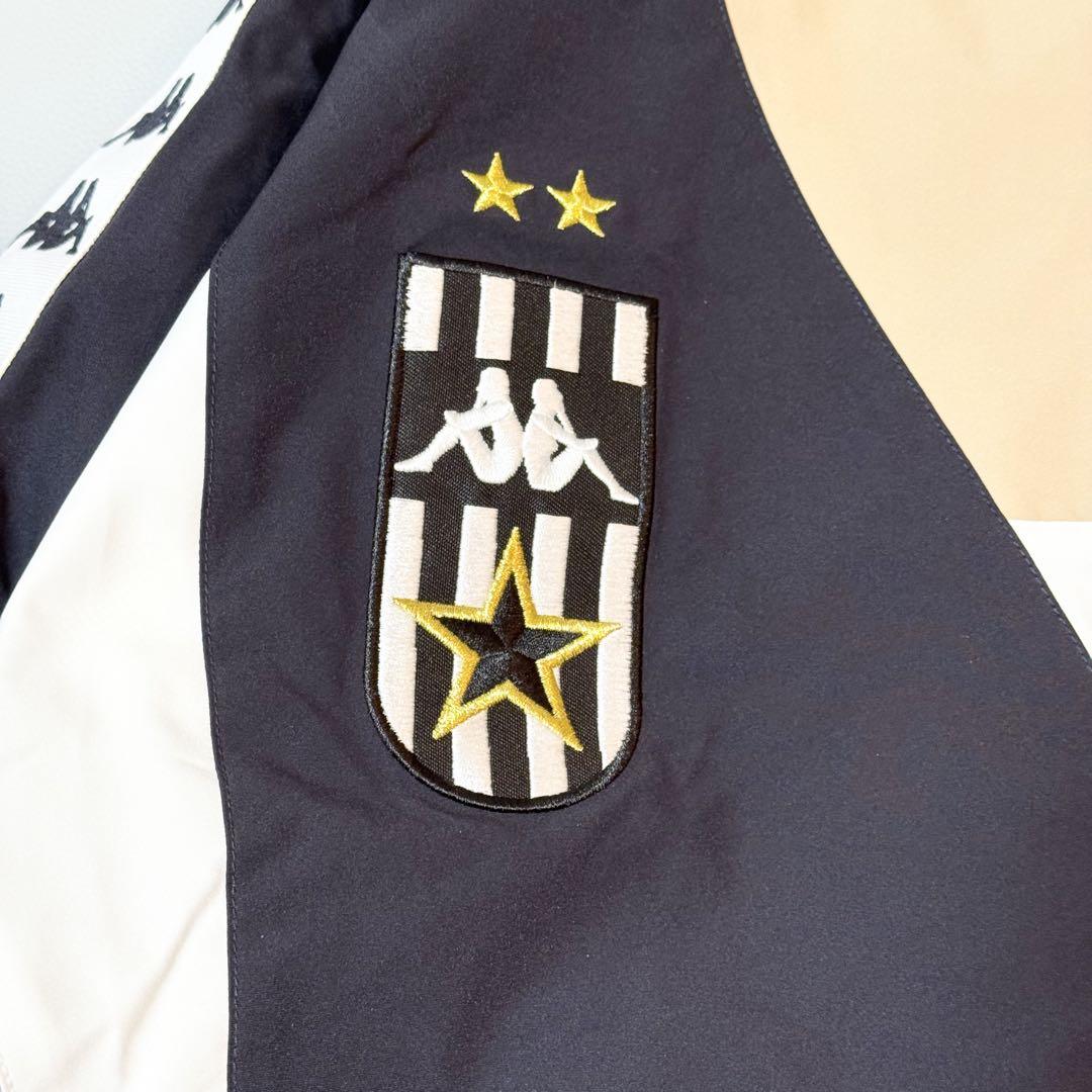 希少 kappa イタリア F.C テープロゴ ハーフジップ ジャケット