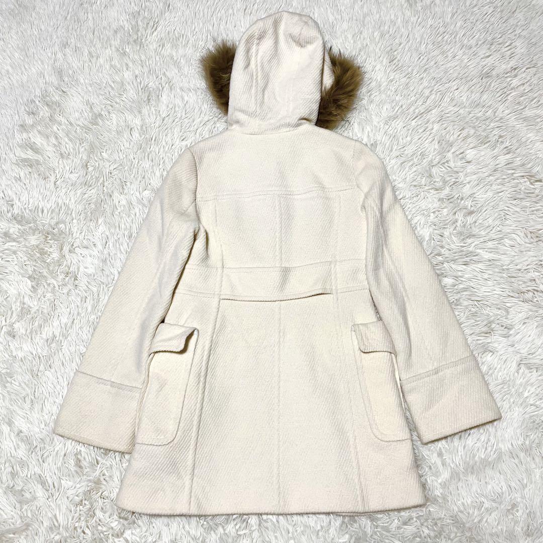 8308. BURBERRY BLUE LABEL アンゴラ混 ワンピースコート