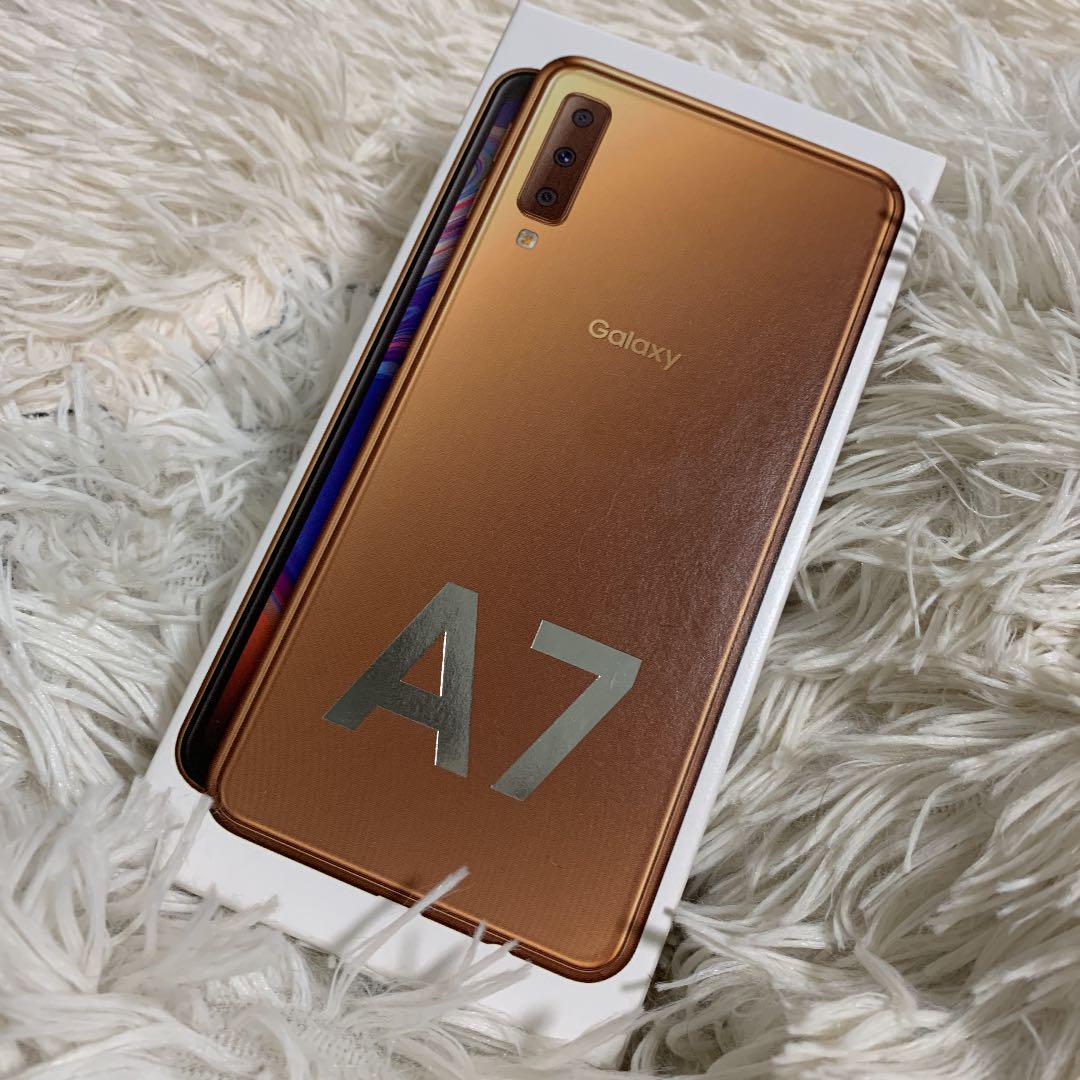 GalaxyA7 ゴールド SIMフリー